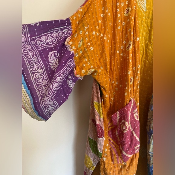 Reversible Kantha Kimono - Picture 8 of 9